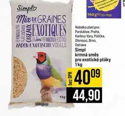 Jip Krmná směs pro exotické ptáky nabídka