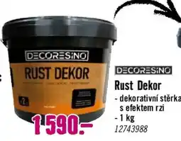 Hornbach Decoresino rust dekor nabídka
