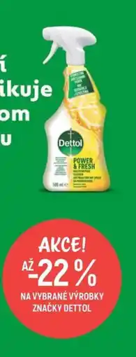 Globus Dettol power & fresh nabídka