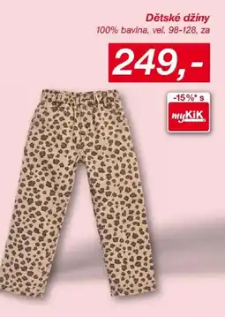 Lidl Dětské džíny nabídka