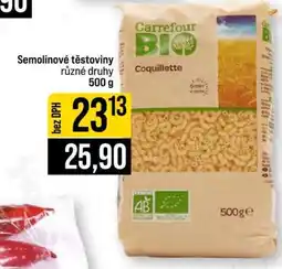 Jip Semolinové těstoviny nabídka