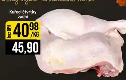 Jip Kuřecí čtvrtky zadní nabídka