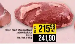 Jip Hovězí heart of rump steak nabídka