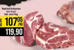 Jip Vepřová krkovice bez kosti bal. cca 3 kg nabídka