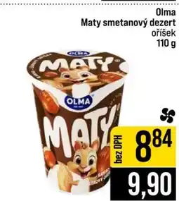 Jip Olma Maty smetanový dezert oříšek 110 g nabídka