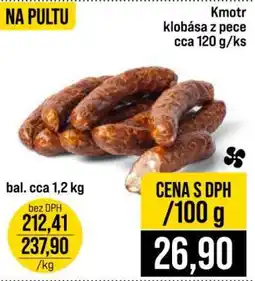 Jip Kmotr klobása z pece cca 120 g/ks nabídka