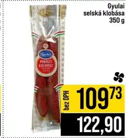 Jip Gyulai selská klobása nabídka