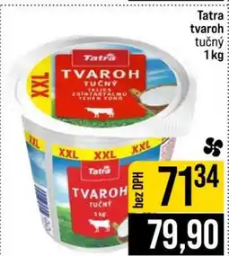 Jip Tatra tvaroh tučný 1 kg nabídka
