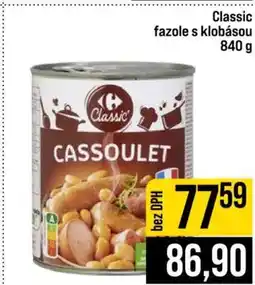 Jip Classic fazole s klobásou nabídka