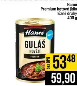 Jip Hamé Premium hotové jídlo nabídka