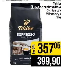 Jip Tchibo Espresso zrnková káva nabídka