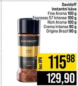 Jip Davidoff instantní káva nabídka