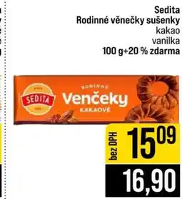Jip Sedita Rodinné věnečky sušenky nabídka