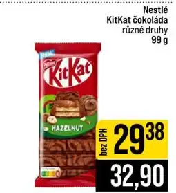 Jip NESTLÉ KitKat čokoláda nabídka