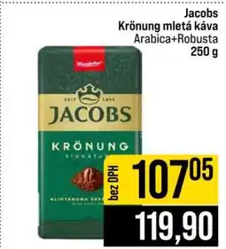 Jip JACOBS KRÖNUNG Mletá káva nabídka