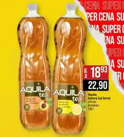 Jip Aquila ledový čaj černý citron broskev 1,5 l nabídka