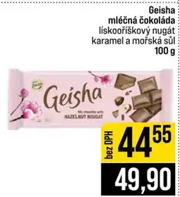 Jip GEISHA mléčná čokoláda nabídka