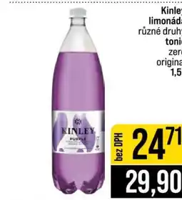 Jip Kinley limonáda nabídka