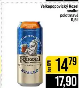 Jip Velkopopovický Kozel nealko nabídka