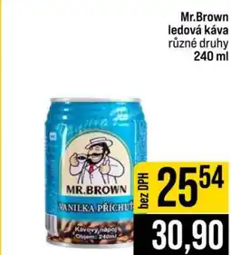 Jip Mr. Brown ledová káva nabídka
