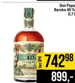 Jip Don Papa Baroko 40% 0,7 l nabídka