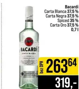 Jip Bacardi nabídka