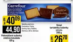 Jip Polomáčené sušenky mléčná čokoláda nabídka