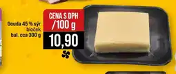 Jip Gouda 45 % sýr bloček nabídka