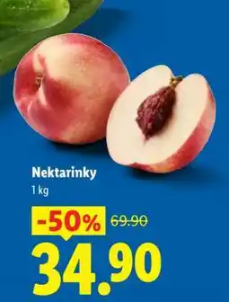 Lidl Nektarinky nabídka
