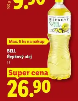 Lidl BELL Řepkový olej nabídka