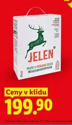 Lidl Jelen prací prášek nabídka
