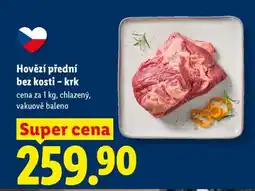 Lidl Hovězí přední bez kosti – krk nabídka