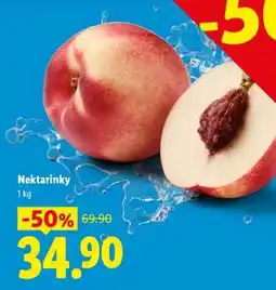 Lidl Nektarinky nabídka