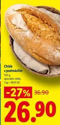 Lidl Chléb s podmáslím nabídka