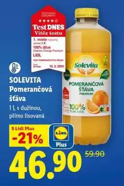 Lidl Solevita POMERANČOVÁ ŠŤÁVA nabídka