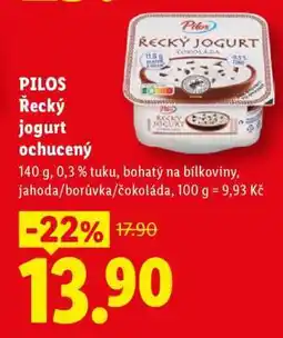 Lidl Pilos ŘECKÝ JOGURT OCHUCENÝ nabídka