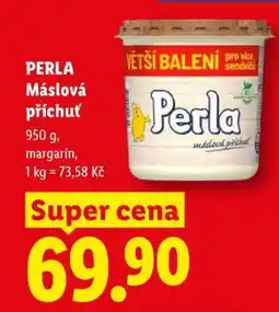 Lidl PERLA MÁSLOVÁ PŘÍCHUŤ nabídka