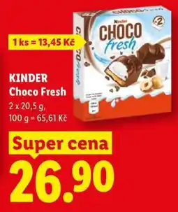 Lidl KINDER CHOCO FRESH nabídka