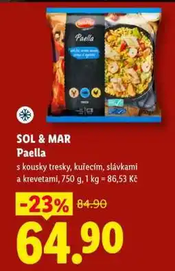 Lidl SOL&MAR PAELLA nabídka