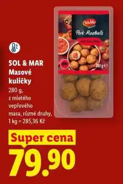 Lidl SOL&MAR Masové kuličky nabídka