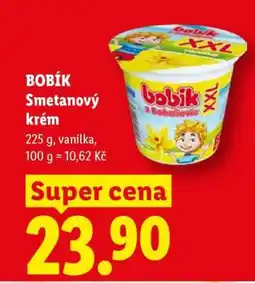 Lidl BOBÍK - smetanový krém nabídka