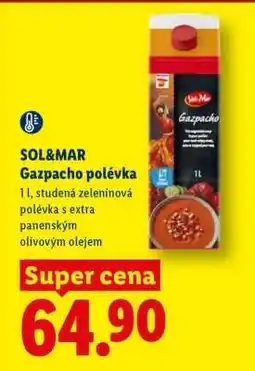 Lidl SOL&MAR GAZPACHO POLÉVKA nabídka
