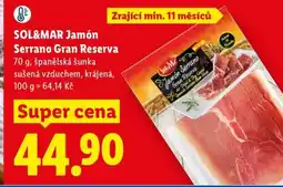 Lidl SOL&MAR Jamón Serrano Gran Reserva nabídka