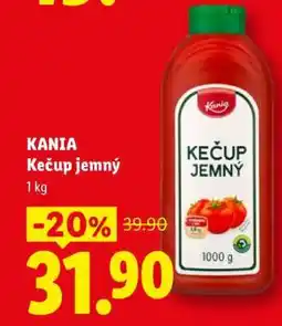 Lidl KANIA Kečup jemný nabídka