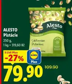Lidl Alesto PISTÁCIE nabídka