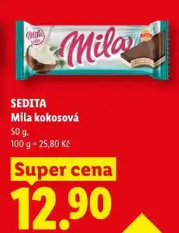 Lidl SEDITA Mila kokosová nabídka