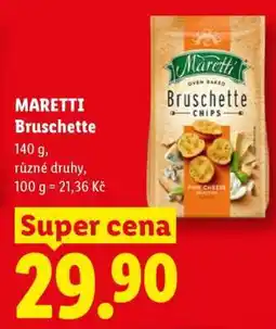 Lidl Maretti Bruschette nabídka