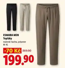 Lidl esmara Men Tepláky nabídka