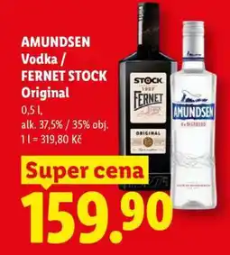 Lidl AMUNDSEN Vodka / FERNET STOCK Original nabídka
