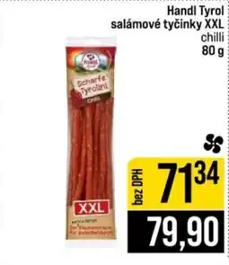 Jip Handl Tyrol salámové tyčinky XXL chilli nabídka
